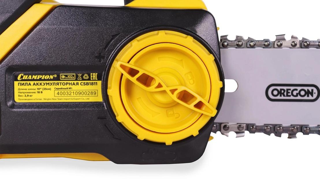 Цепная пила Champion CSB1811 дл.шины:10" (25cm) (CSB1821) фото 5
