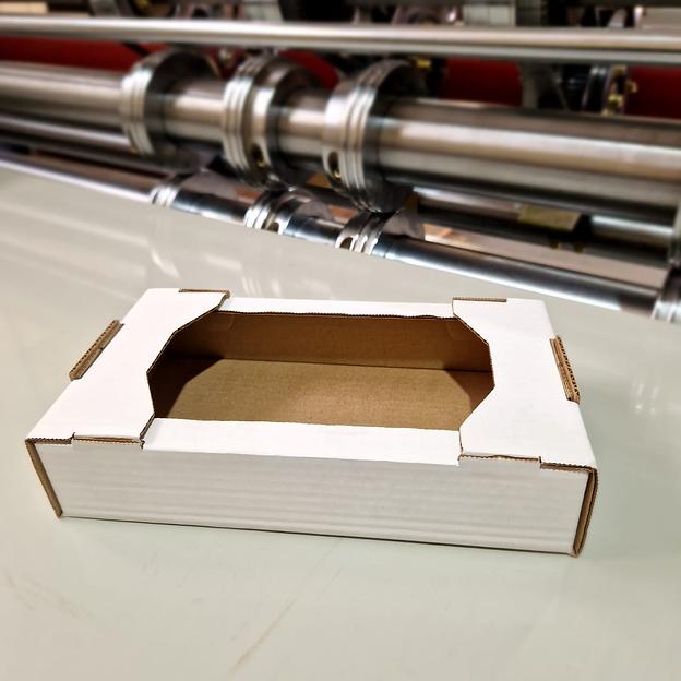 Кондитерский лоток 345×228×80 мм бурый/белёный, под заказ фото 1