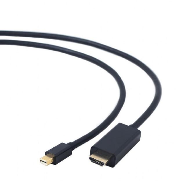Bion Кабель DisplayPort mini-HDMI, 20M/19M, экран, 1,8м, черный [BXP-CC-mDP-HDMI-018] фото 1