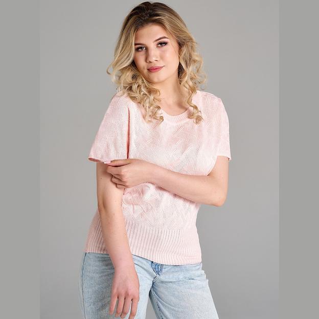 Кофта «Фантазия» розовая ОПТ фото 1