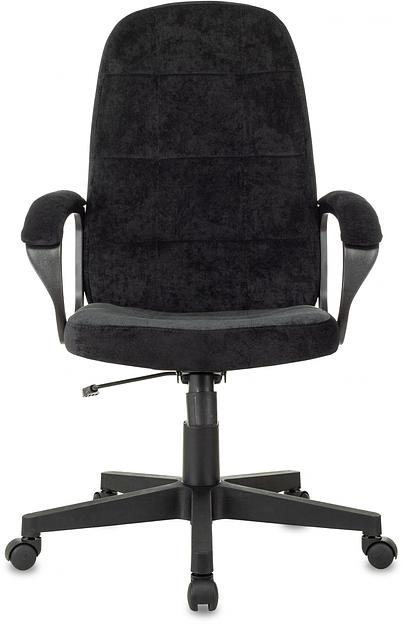 Кресло руководителя Бюрократ CH 002 Fabric черный Light-20 крестов. пластик фото 2