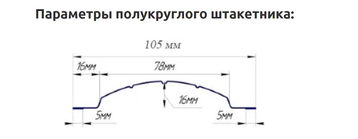 Штакетник Stynergy «Rall 3005 матовый» металлический ОПТ фото 2