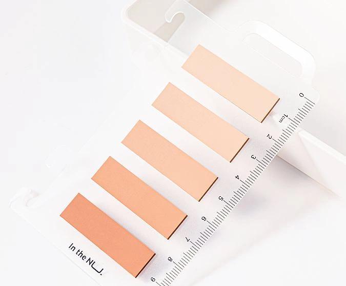 Закладки самокл. пластиковые Deli NS356 12x44мм 4цв.в упак. 5лист ассорти европодвес фото 2