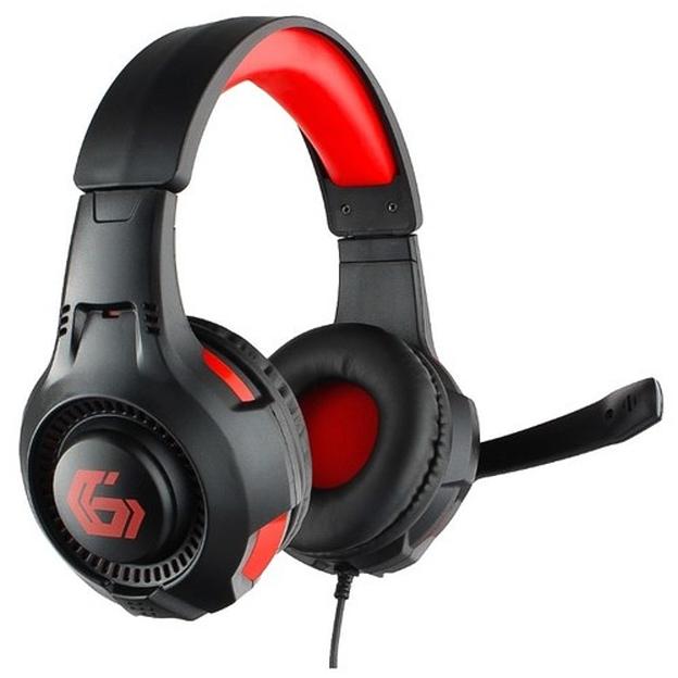 Gembird MHS-G210, код Survarium, черн/крас, рег громкости, каб 1.8м фото 2