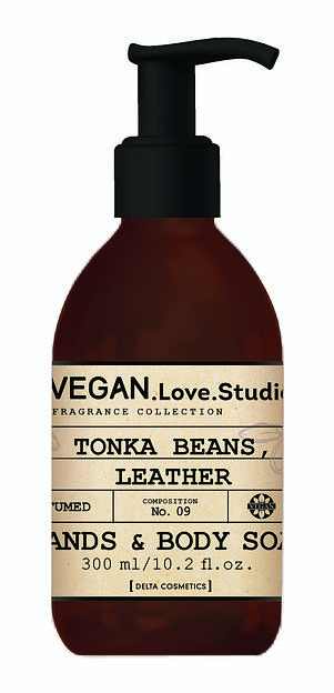Парфюмированное мыло для рук и тела VEGAN.Love.Studio «Tonka Beans, Leather» ОПТ  фото 1