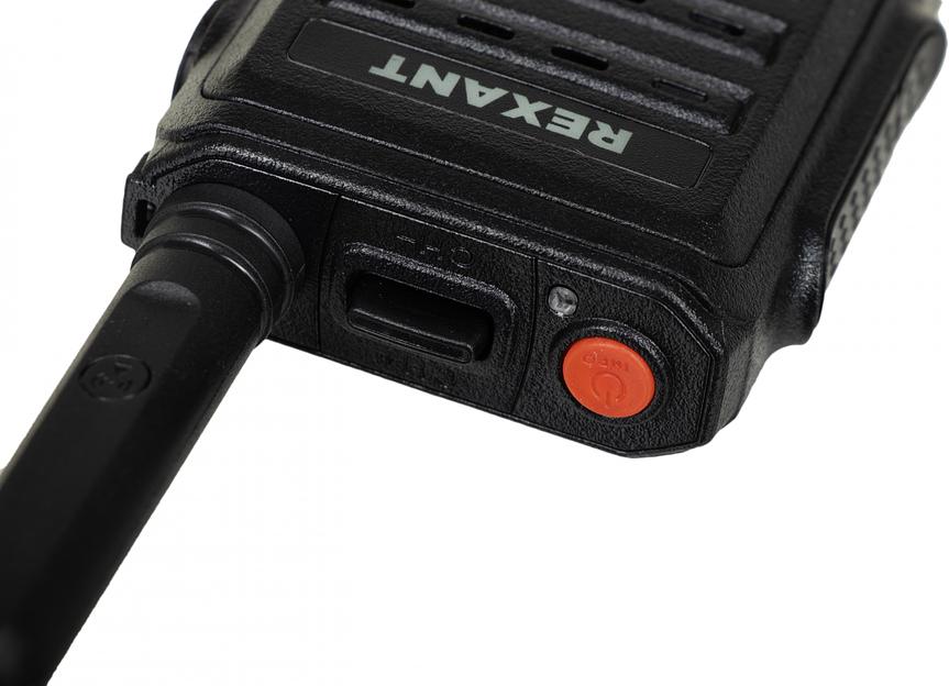 Рация Rexant R-1 16кан. до 9км аккум. черный/красный (46-0871) фото 10