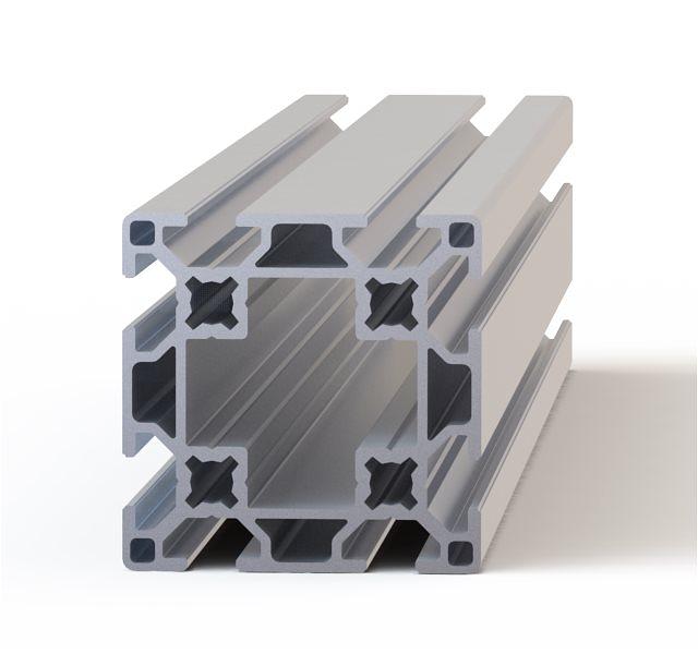Алюминиевый конструкционный профиль 60х60 8N без покрытия фото 1