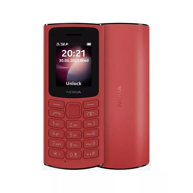 Мобильный телефон NOKIA 105 TA-1557 DS EAC1 RED фото 1
