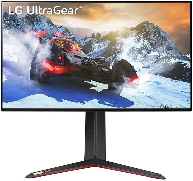 Монитор LG 27" UltraFine 27GP95RP-B черный IPS LED 1ms 16:9 HDMI матовая HAS Piv 1000:1 400cd 178гр/178гр 3840x2160 160Hz DP 4K 7.9кг фото 1