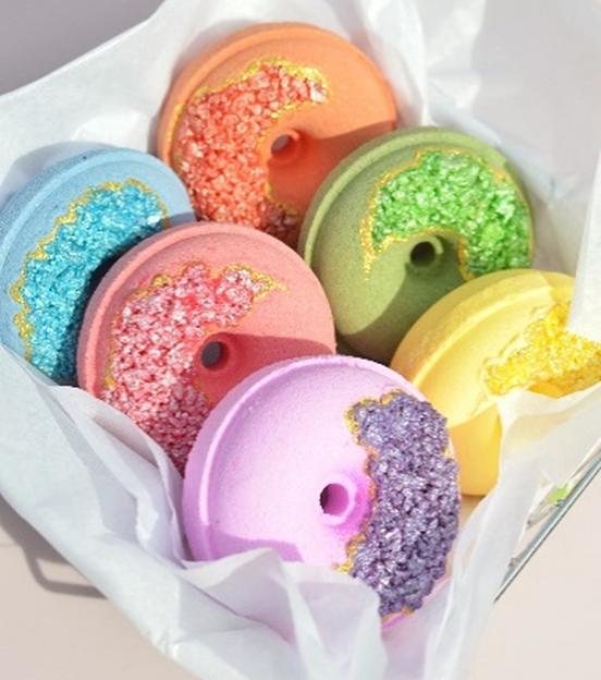 Бомбочки для ванны Bliss you «Пончик-жеода» 8 см ОПТ фото 1