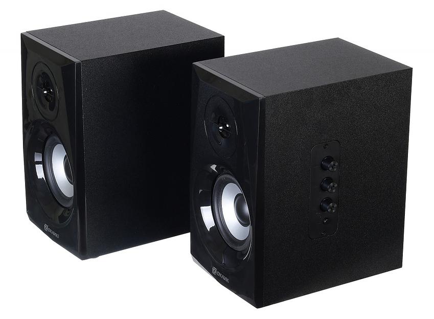 Колонки Оклик OK-166 BT 2.0 черный 40Вт BT фото 3