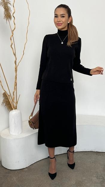 Костюм с юбкой (Пряжа), Опт фото 1