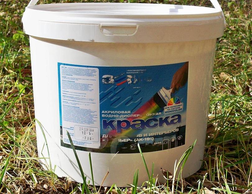 Акриловая краска 9 литров во Владивостоке опт фото 1