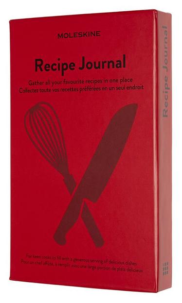 Блокнот Moleskine PASSION RECIPE PASRECP Large 130х210мм 400стр. подар.кор. красный фото 1