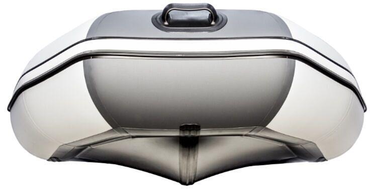 Лодка Таймень NX 2850 киль, слань , 2850*1320*400 мм., цвет: серый-графит фото 5