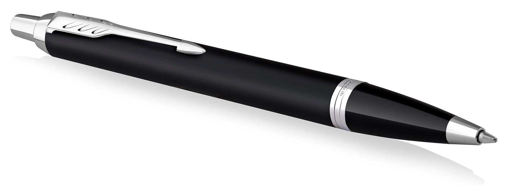 Ручка шариков. Parker IM Essential K319 (CW2143632) Matte Black CT M син. черн. подар.кор. фото 2
