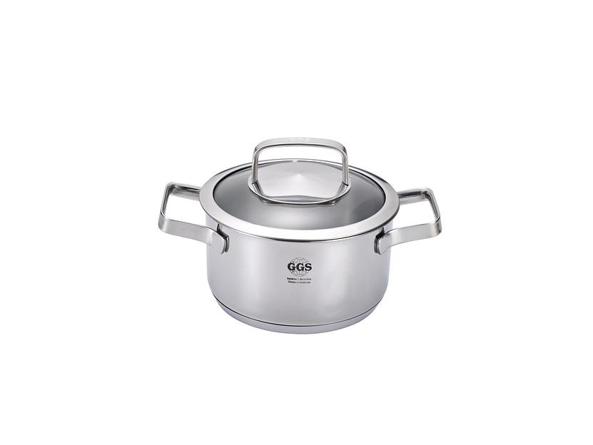 Набор посуды Kochtopfset Brillant Deluxe Glas (10 предметов) ОПТ фото 4