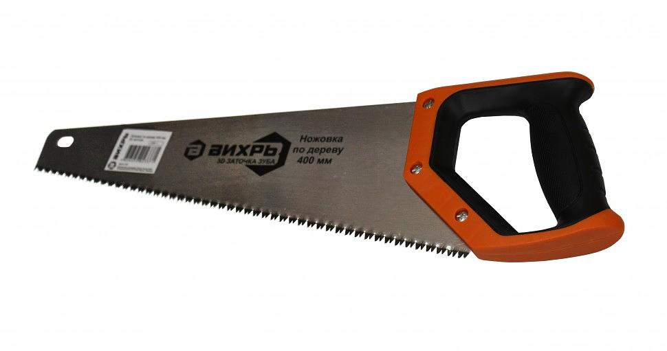 Ножовка 400 мм 3D заточка 2 компонентная рукоятка фото 1