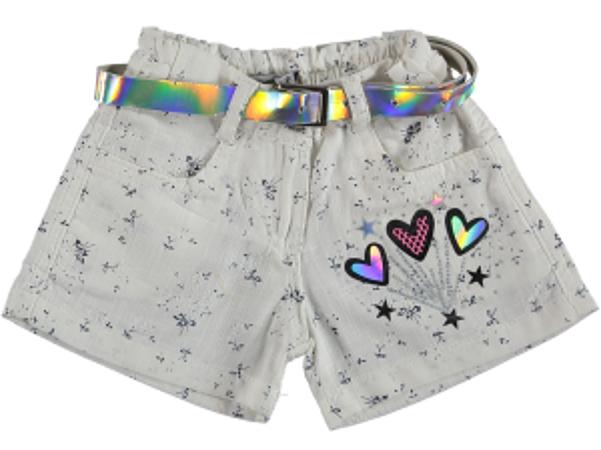 Шорты детские на девочку 7-11 лет, арт.375273 ОПТ фото 1