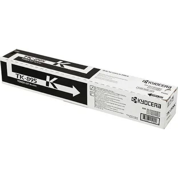 Kyocera-Mita TK-895K Картридж, Black {FS-C8020MFP/C8025MFP/C8525MFP, Black, (12 000стр.)} фото 1