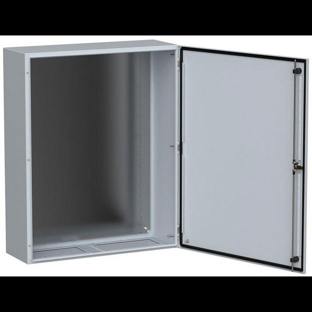 Щит распределительный IEK TI5-10-N-100-080-030-66 ЩМП-100.80.30 навесной 800мм 300мм 1000мм 630A металл IP66 серый 1.4мм (упак.:1шт) фото 1