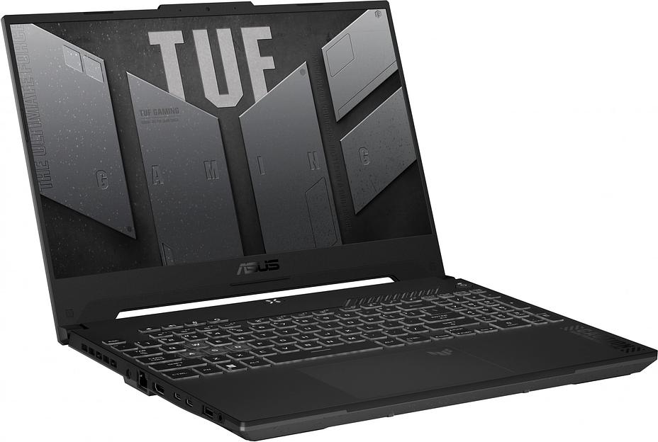 Ноутбук Asus TUF Gaming F15 FX507ZI4-LP041 Core i7 12700H 32Gb SSD1Tb NVIDIA GeForce RTX4070 8Gb 15.6" IPS FHD (1920x1080) noOS grey WiFi BT Cam (90NR0FV7-M003H0) фото 3