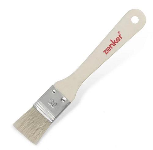 Кисточка кондитерская 18*3 см. натур.щетина FM /1/8/ фото 1