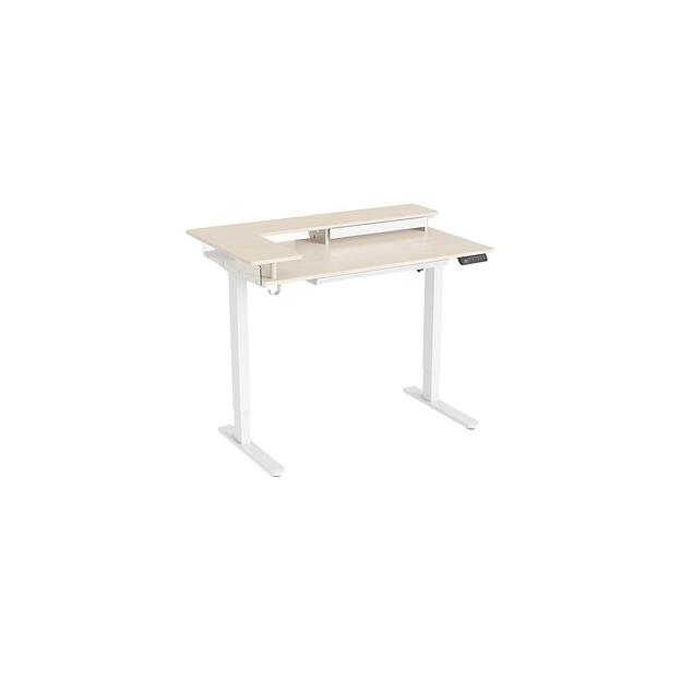 Стол компьютерный Cactus CS-EDL-DWT, с регулировкой высоты, ДСП, светлый дуб фото 1