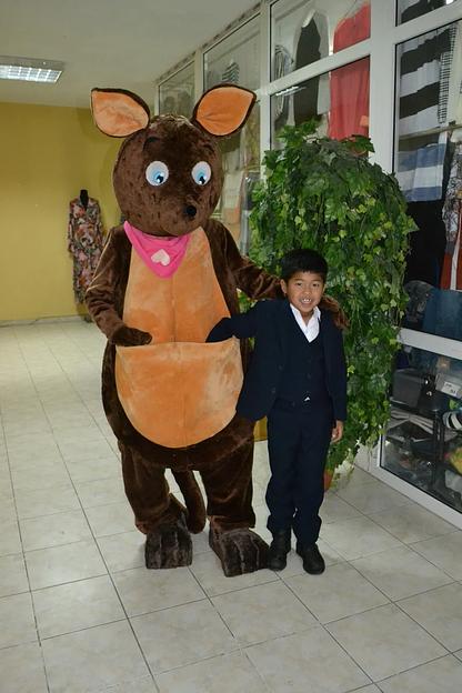 Услуга изготовления ростовой куклы «Кенгуру» фото 1