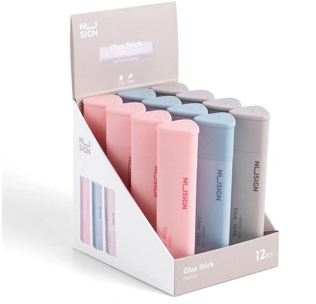 Клей-карандаш Deli ENS142 21гр корп.ассорти белый фото 1