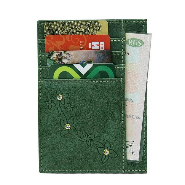 Обложка для автодокументов Kniksen ОВ-М-мэри/зел фото 3