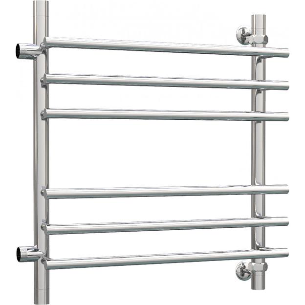 Полотенцесушитель водяной Роснерж Нео 1 L106011 60x60 с боковым подключением 400 групповой фото 1