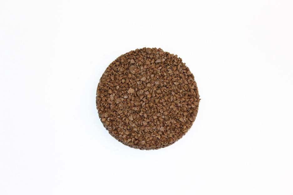 Резиновая крошка EPDM 0,6-1,5 мм коричневая ОПТ фото 1