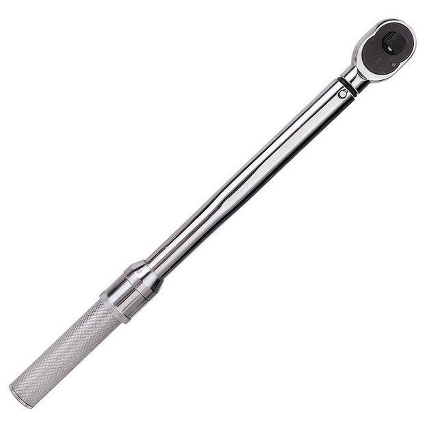 Ключ Deli Динамометрический ключ предельный Deli DL-YN-20100 20-100Нм, 1/2", головка Cr-Mo, 72 зуба, точность +/- 3%, противоскользящая рукоятка, кейс фото 1