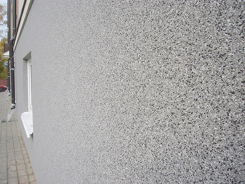 Штукатурка декоративная Bauramix «Liquid Granite» серый 10 кг ОПТ фото 2