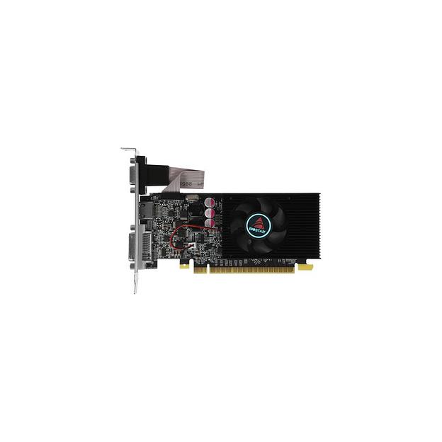 Видеокарта Biostar NVIDIA GeForce GT 610 GeForce GT610 2ГБ DDR3, Low Profile, Ret [vn6103thx6] фото 1