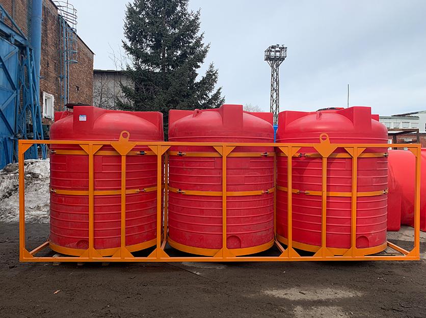 Кассета с емкостями 15000 л (3х5000 л) фото 2
