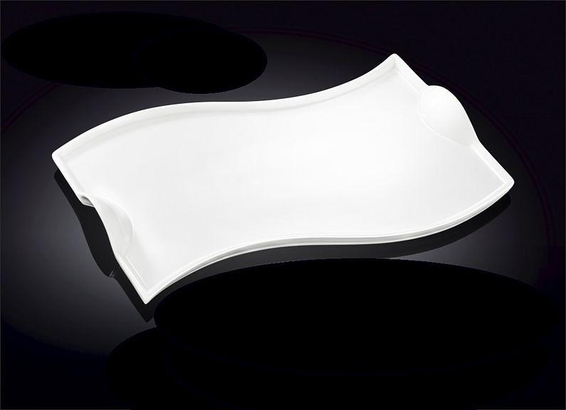 Блюдо прямоуг. 310*185 мм. с волнистыми краями Wilmax /3/24/ фото 1