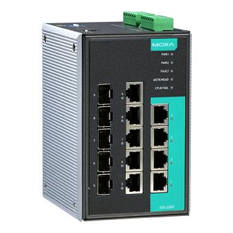 Коммутатор 5 x Combo Gigabit (10/100/1000BaseTX или 100/1000BaseSFP), 4 x 10/100/1000BaseTX, с расширенным диапазоном температур фото 1