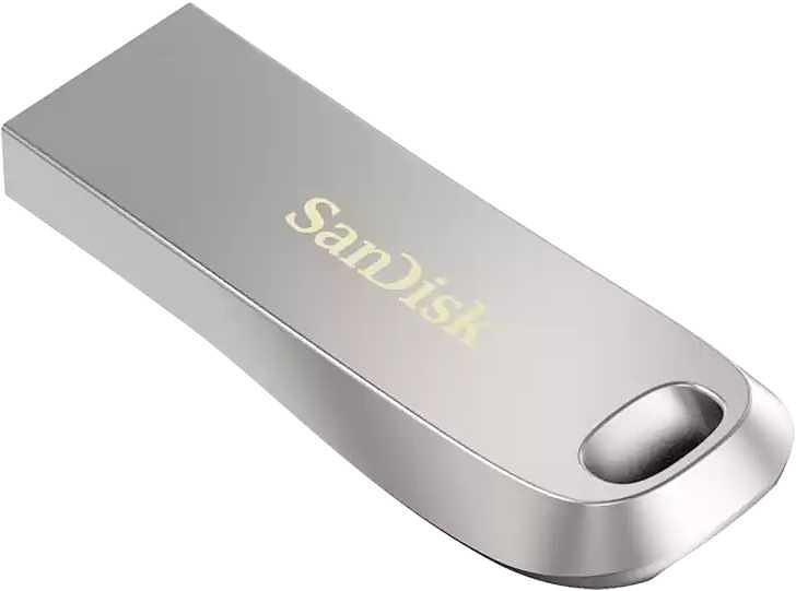 Флеш Диск Sandisk 128Gb Ultra Luxe SDCZ74-128G-G46 USB3.0 серебристый фото 4