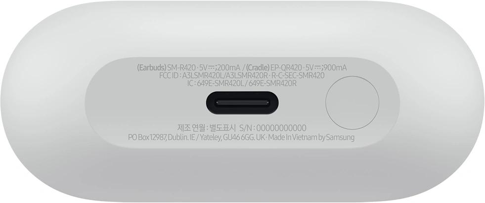 Гарнитура внутриканальные Samsung Galaxy Buds 3 FE R420 серый беспроводные bluetooth в ушной раковине (SM-R420NZAACIS) фото 8