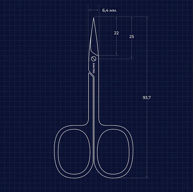 Профессиональные маникюрные ножницы S4PRO опт фото 1