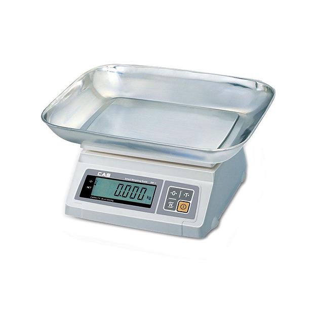 Весы электронные порционные CAS SW I-10 1 дисплей с платф. чашей фото 1