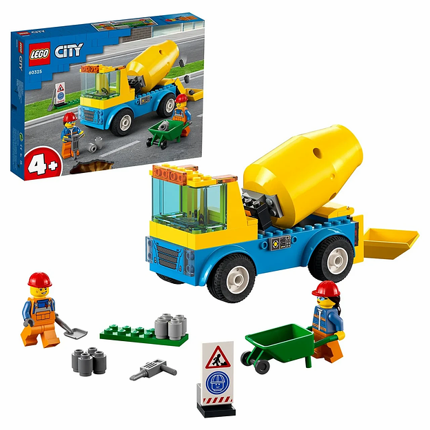 Конструктор LEGO City Бетономешалка 60325 фото 1