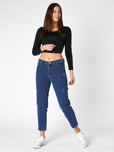 Джинсы прямые BOLD WOMAN 820_459TS фото 1