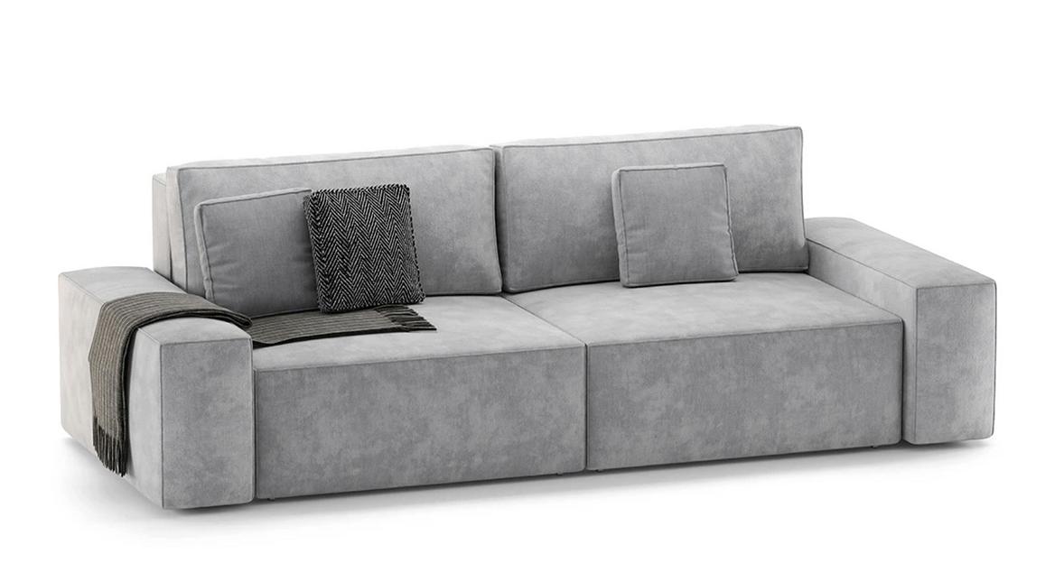 Диван модульный двухместный Plush_Graphite, опт фото 1