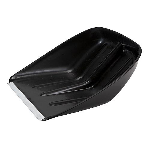 Лопата для снега № 1 с металлической накладкой, опт фото 1