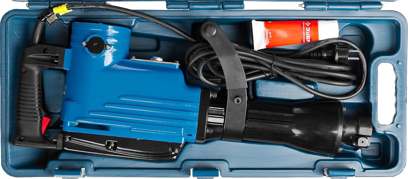 Бетонолом электрический Зубр серия «Профессионал» ЗМ-40-1700 К ОПТ фото 8