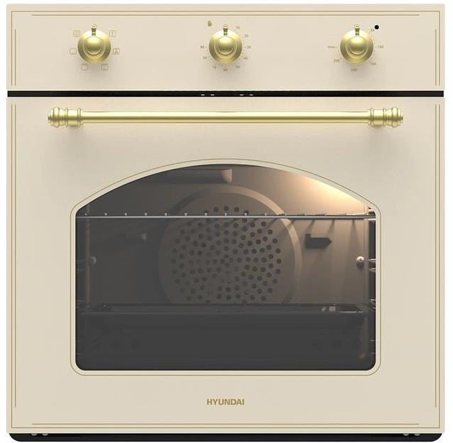 Духовой шкаф Электрический Hyundai HEO 6634 BE бежевый фото 1