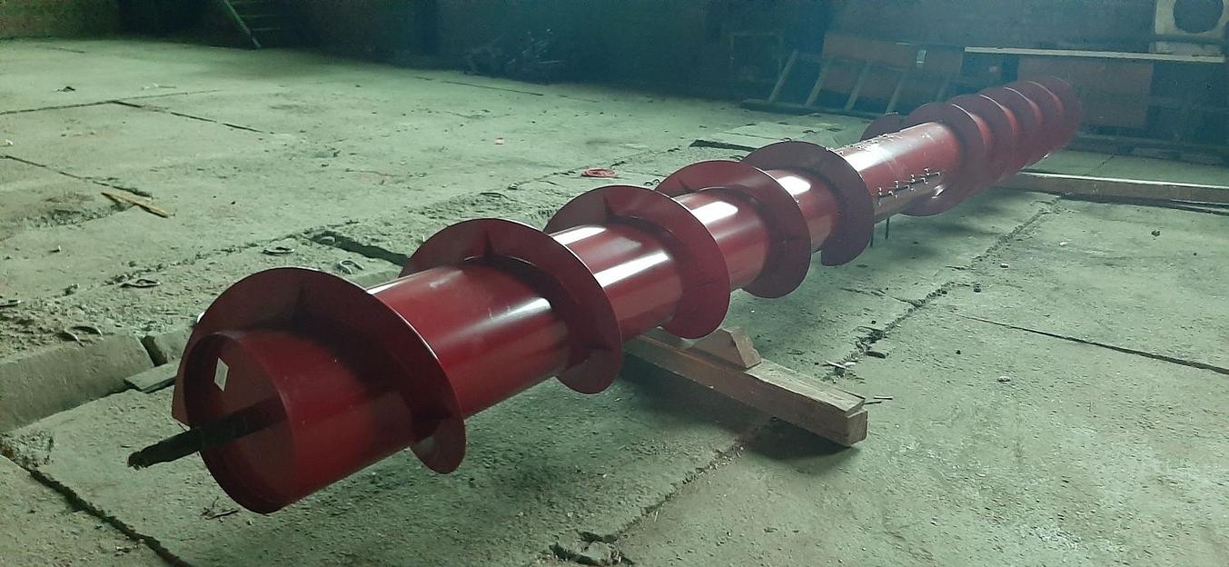 081.27.04.000-02 Шнек жатки 7 м. Vector-Acros 7м. фото 2